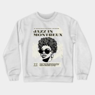 Jazz Concert design for the Jazz Lover! Crewneck Sweatshirt